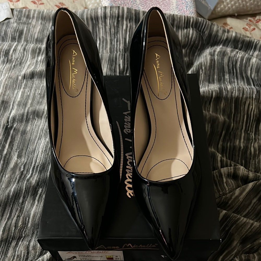 Black stilettos